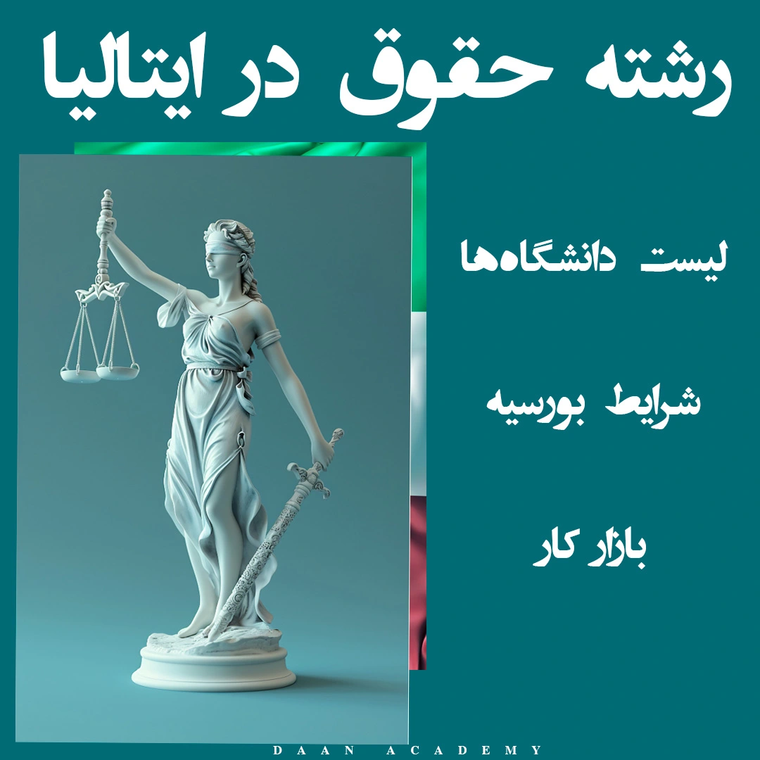 رشته حقوق بین الملل در ایتالیا، دانشگاه، بورسیه و بازار کار